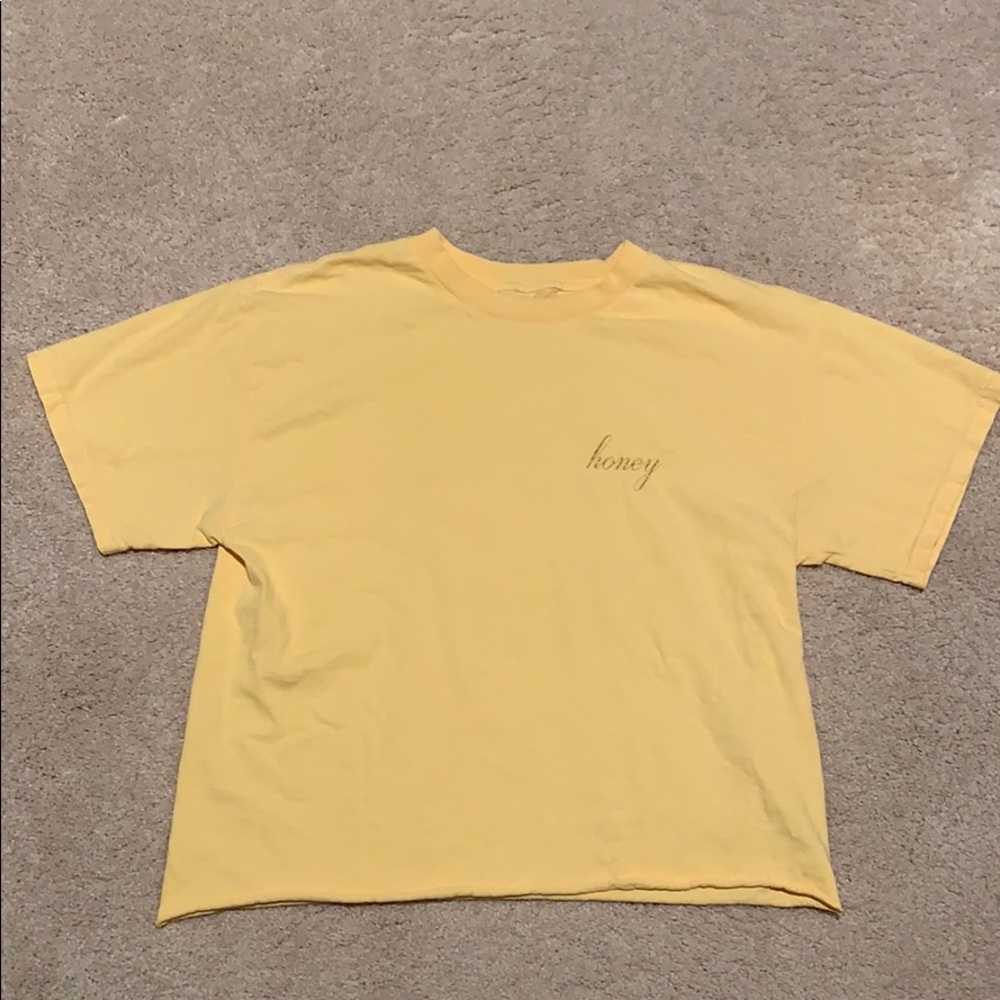 Yellow honey t-shirt